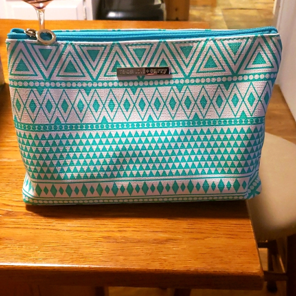 Teal Make-up Travel Bag
